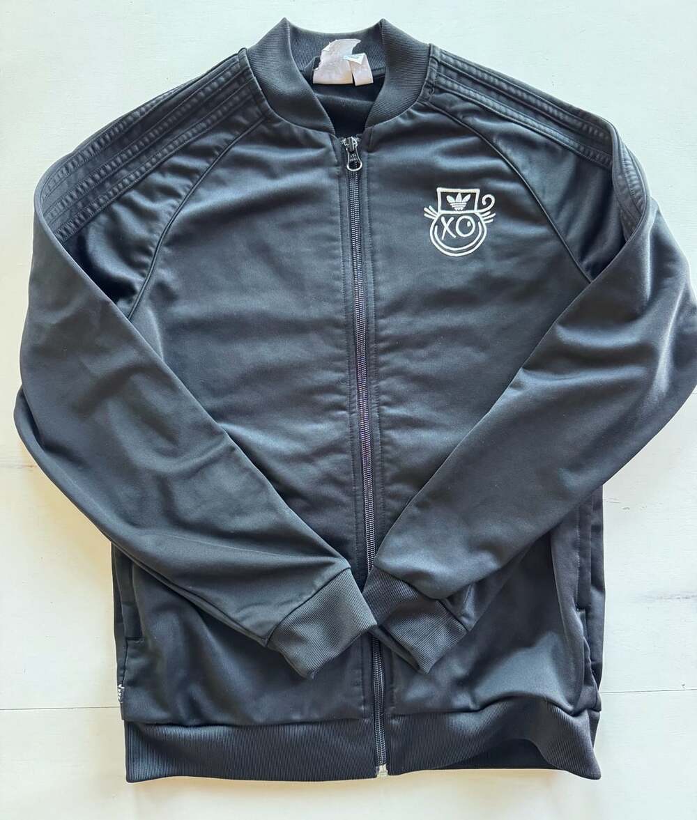 Adidas x Andre Saraiva Zip-Up Track Jacket Black Yourh size Med